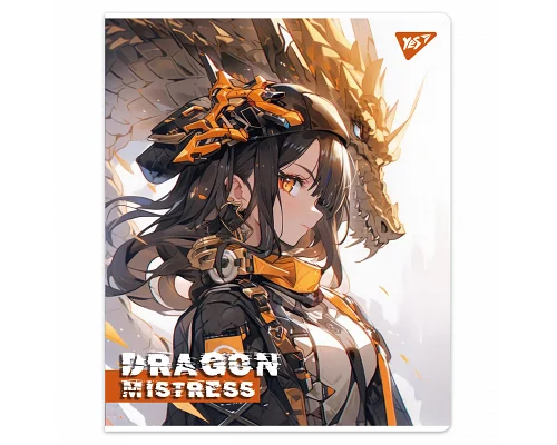 Набір зошитів шкільних Dragon mistress 12 аркушів лінія YES 10 шт (767506)