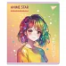 Набір зошитів шкільних Anime star А5 18 аркушів клітинка YES 10 шт (767514)