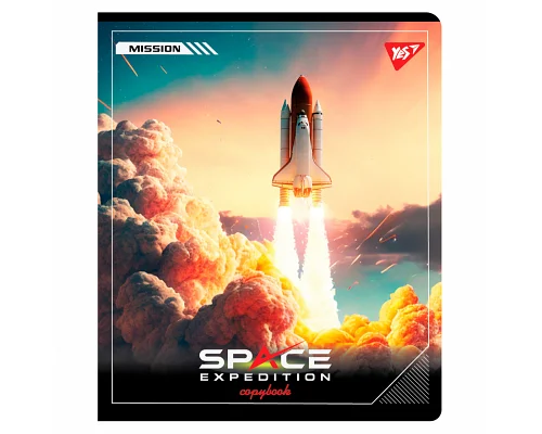 Набір зошитів шкільних Space expedition А5 18 аркушів клітинка YES 10 шт (767523)