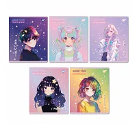 Набір зошитів шкільних Anime star 18 аркушів лінія YES 10 шт (767525)