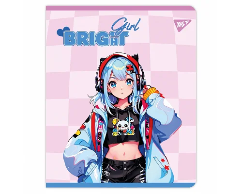 Набір зошитів шкільних Bright teenagers 18 аркушів лінія YES 10 шт (767526)