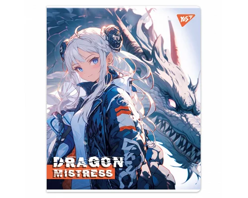 Набір зошитів шкільних Dragon mistress 18 аркушів лінія YES 10 шт (767527)