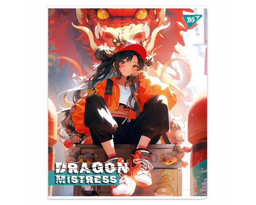 Набір зошитів шкільних Dragon mistress 18 аркушів лінія YES 10 шт (767527)