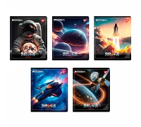 Набір зошитів шкільних Space expedition 18 аркушів лінія YES 10 шт (767534)