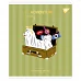Набір зошитів шкільних Exquisite doggy А5 24 аркушів клітинка YES 10 шт (767536)