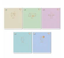Набор тетрадей школьных Gold Miffy 24 листов линия YES 10 шт (767543)