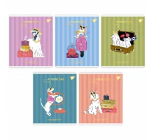 Набор тетрадей школьных Exquisite doggy 48 листов линия YES 5 шт (767552)