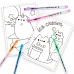 Раскраска А4 Pusheen с гелевыми ручками с глиттером 1 Вересня (450168)