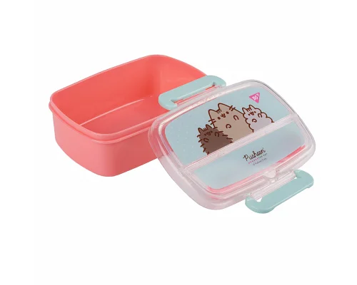Ланч-бокс Yes Pusheen 750 мл з приладдям 6х13х17,5 (708371)