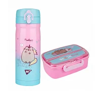Набір для їдальні термос + ланч-бокс Yes Pusheen (708198К)