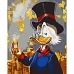 Картина по номерам Золото Скруджа Макдака с золотой поталью 40*50 см SANTI (955276)