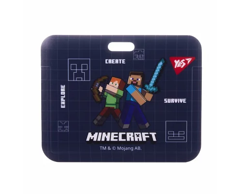 Бейдж на стрічці Yes Minecraft горизонтальний слайдер (940392)
