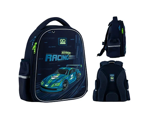 Рюкзак шкільний напівкаркасний GoPack Speedway 34 см (GO25-165S-4)