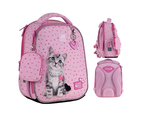 Рюкзак шкільний каркасний Kite Studio Pets 36 см (SP25-555S-1)