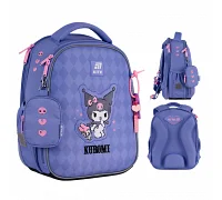 Рюкзак шкільний каркасний Kite котик Kuromi 36 см (HK25-555S-2)