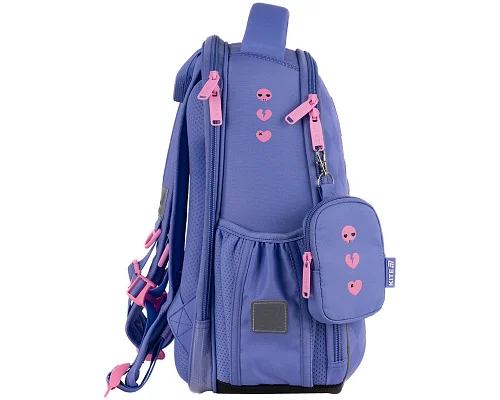 Рюкзак шкільний каркасний Kite котик Kuromi 36 см (HK25-555S-2)