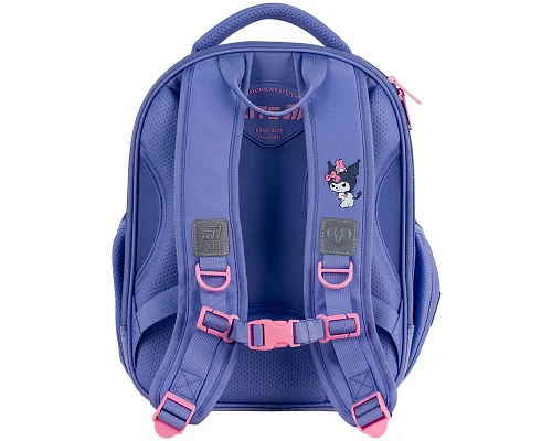 Рюкзак шкільний каркасний Kite котик Kuromi 36 см (HK25-555S-2)
