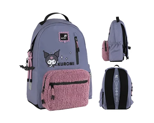 Рюкзак Kite teens котик Kuromi 41 см (HK25-949M)