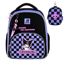 Рюкзак шкільний каркасний Kite котик Kuromi 38 см (HK25-556M)