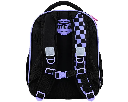 Рюкзак шкільний каркасний Kite котик Kuromi 38 см (HK25-556M)