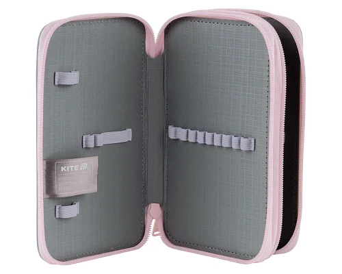 Пенал-книжка шкільний Kite College Line Girl (K25-623-1, 2 відділення)