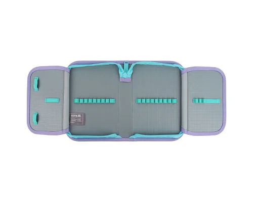 Пенал-книжка шкільний Kite Awesome (K25-622-5, 1 відділення, 2 відворот)