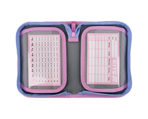 Пенал-книжка шкільний Kite Love is (K25-622-3, 1 відділення, 2 відворот)