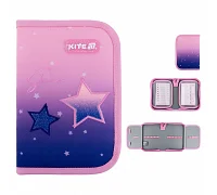 Пенал-книжка шкільний Kite Sparkling (K25-622-1, 1 відділення, 2 відворот)