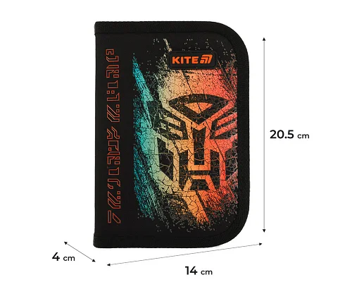 Пенал-книжка шкільний Kite Transformers Generations (TF25-622, 1 відділення, 2 відворот)