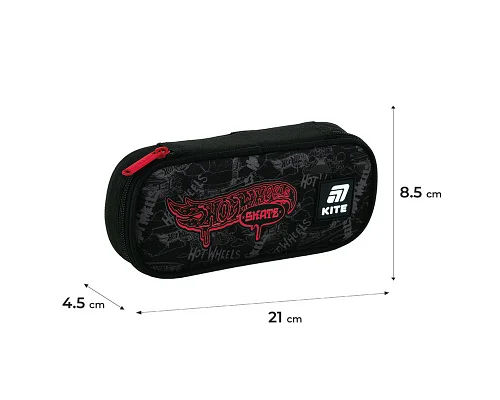 Пенал шкільний Kite Hot Wheels Skate (HW25-662-1)