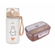 Набір в їдальню YES Зайчик Miffy 500 мл (708322К)