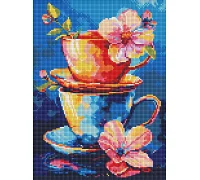 Алмазна мозаїка Таємниця чаювання 30x40см Ідейка (AMO8147)
