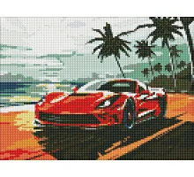 Алмазна мозаїка Поїздка узбережжям 30x40см Ідейка (AMO8176)