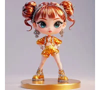 Алмазна мозаїка Модне сяйво 20*20см Dreamtoys (S10101)