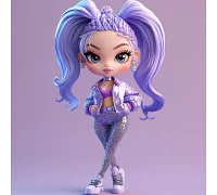 Алмазна мозаїка Блискучий стиль 20*20см Dreamtoys (S10102)