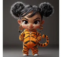 Алмазна мозаїка Тигровий стиль 20*20см Dreamtoys (S10104)