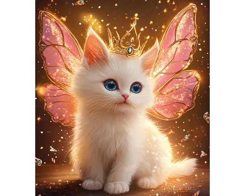 Алмазна мозаїка Чарівна кішка 20*20см Dreamtoys (S10114)