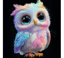 Алмазна мозаїка Космічна сова 20*20см Dreamtoys (S10116)