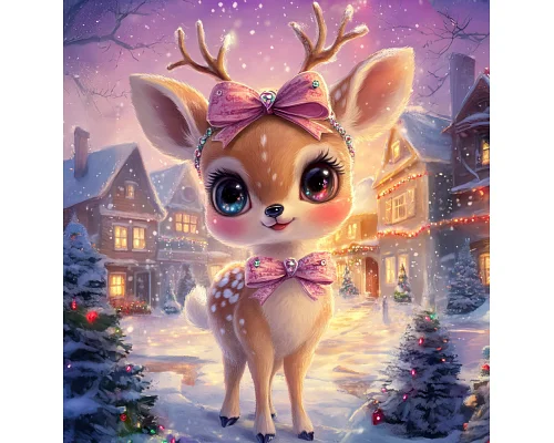 Алмазна мозаїка Казкова зима 20*20см Dreamtoys (S10118)