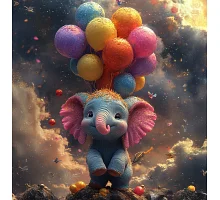 Алмазна мозаїка Казковий політ 20*20см Dreamtoys (S10120)