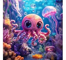 Алмазна мозаїка Радісні глибини 20*20см Dreamtoys (S10121)