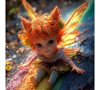 Алмазна мозаїка Казкове сяйво: Фея 20*20см Dreamtoys (S10122)