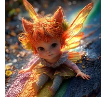 Алмазна мозаїка Казкове сяйво: Фея 20*20см Dreamtoys (S10122)