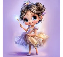 Алмазна мозаїка Чарівна фея 20*20см Dreamtoys (S10129)