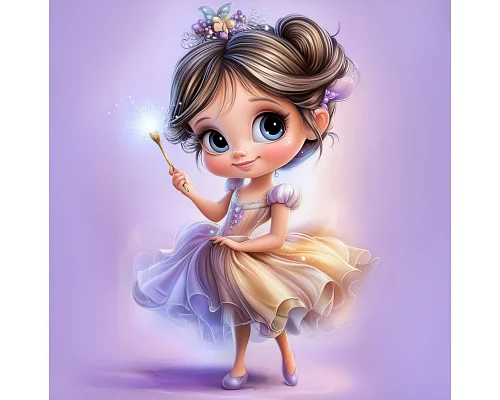 Алмазна мозаїка Чарівна фея 20*20см Dreamtoys (S10129)
