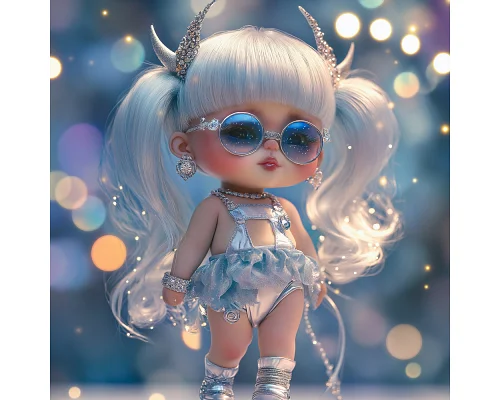 Алмазна мозаїка Небесний шик 20*20см Dreamtoys (S10150)