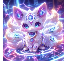 Алмазна мозаїка Фантастичний лис 20*20см Dreamtoys (S10161)