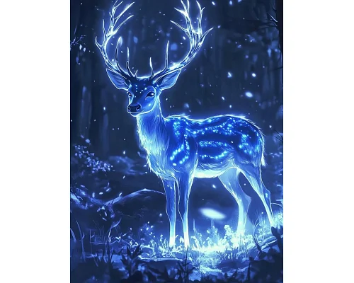 Алмазна мозаїка Магічний олень 20*20см Dreamtoys (S10163)