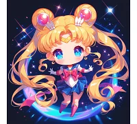 Алмазна мозаїка Небесний страж 20*20см Dreamtoys (S10167)