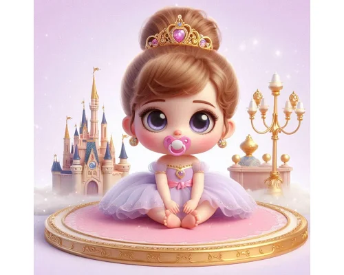 Алмазна мозаїка Принцеса Baby 20*20см Dreamtoys (S10170)